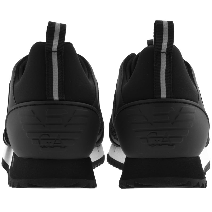 Alternative Image for ProductEA7 Emporio Armani Logo Trainers Black2